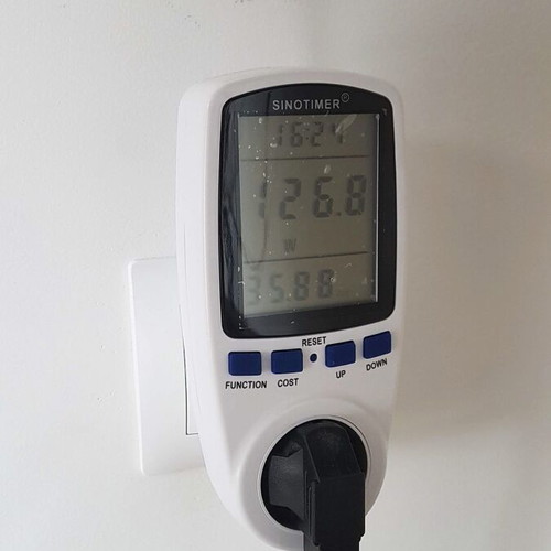 Digital voltmeter, wattmeter and electric meter new, professional