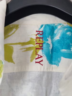 Replay shirt like new, colorful, unisex summer style