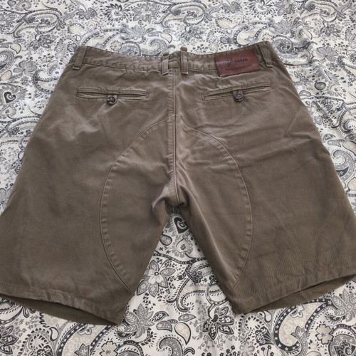 Seven 7 Denim men's cotton bermuda shorts beige size 46(32) like new