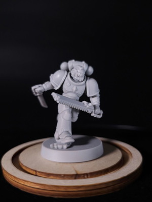 Μινιατούρα ρητίνης sci-fi marine άβαφη, καινούργια, 28–32mm