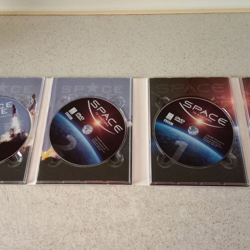 Space Race DVD like new, space documentary collection