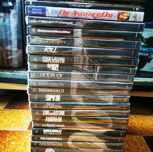 23 DVD James Bond σφραγισμένα ελληνικοί υπότιτλοι