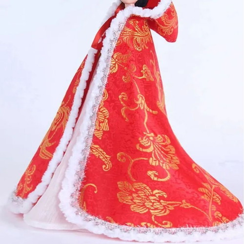 Royal Cape Red Doll Cape new for 29cm dolls like Barbie