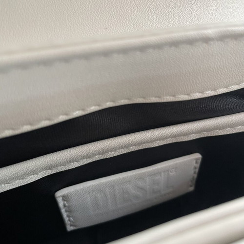 Diesel 1DR Shoulder Bag white, brand new