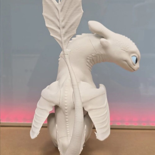 Light Fury High Detail Model 26cm height new