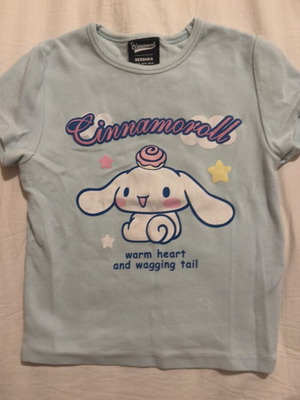 Μπλουζάκι Cinnamoroll γαλάζιο, Bershka, παιδικό μέτριο