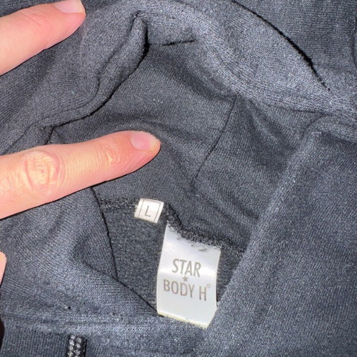 Black hoodie sweatshirt Large like new