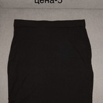 Shein black bodycon skirt new, size S