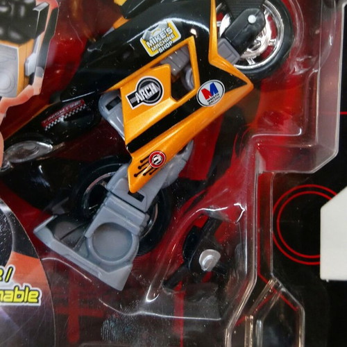 Maisto Cykons Transformable Motorcycle Arch toy