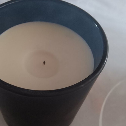 Collectible candle with Athens Airport logo used
