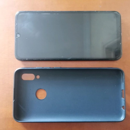 Huawei Psmart 19 used phone with case, chip needs repair