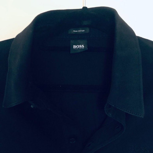 Boss long sleeve shirt black, like new, size L