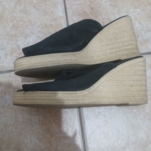 Black women's espadrilles size 41