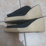 Black women's espadrilles size 41