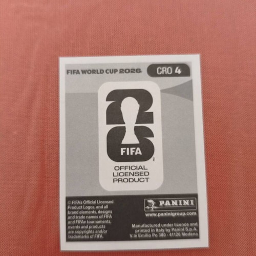 Josko Gvardiol CRO4 Panini FIFA World Cup 2026 sticker new