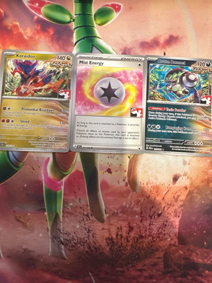 Pokemon cards non holo from prize pack 5 new