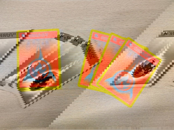 14xEnergy Pokemon Cards 1999 edition.