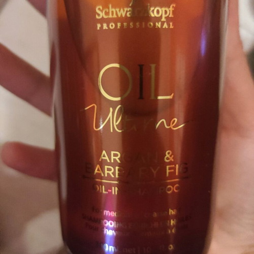 Schwarzkopf Professional Oil Ultime Argan & Barbary Fig Oil-In-Shampoo 300 ml new