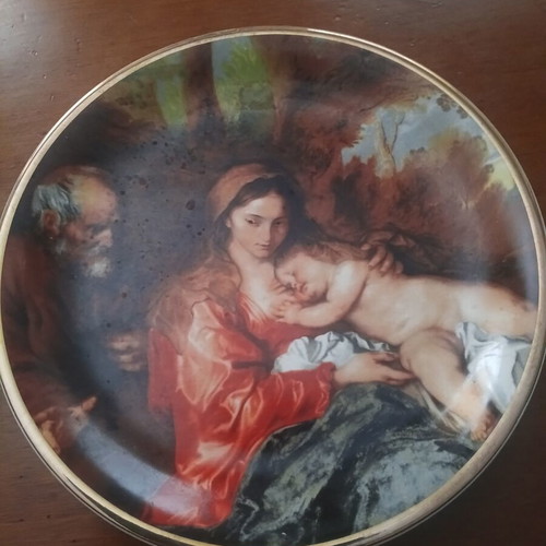 Decorative plate authentic replica like new, 20 cm