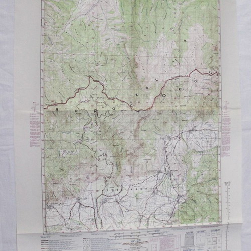 Promakhoi Military Map 1970 used
