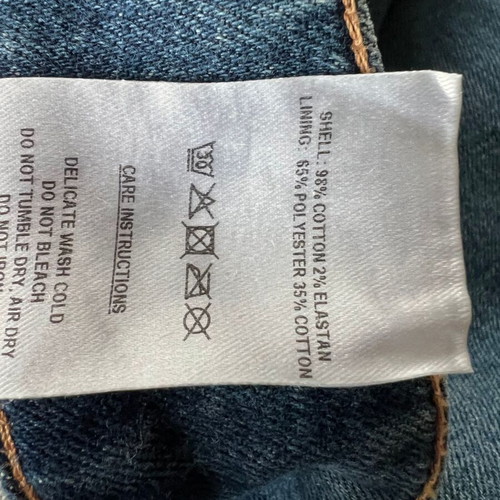 Tom Wood W Loose jeans like new, size W28 L30, blue