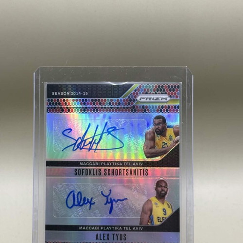 Panini Prizm EuroLeague 2024-25 Dual Autograph Card Like New