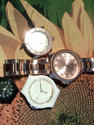 Auriol (Lidl) watches used, pack of 4 for the whole family