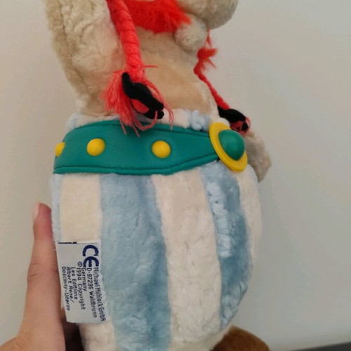 Obelix Plush Toy 1994 Like New
