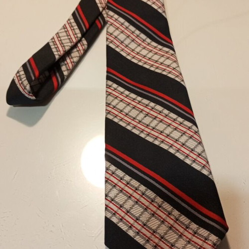 Vintage tie La Cravate au Bon Ton Athènes like new, multicolor