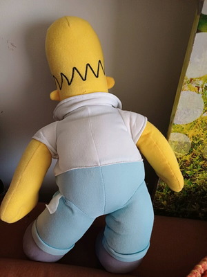 The Simpsons plush large size used