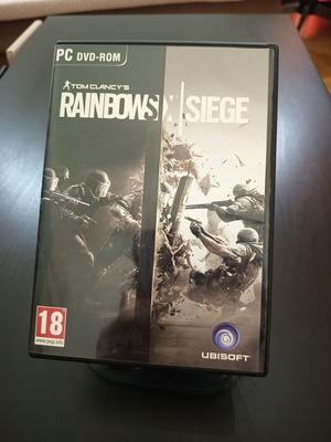 Tom Clancy's Rainbow Six Siege PC DVD-ROM like new, action game