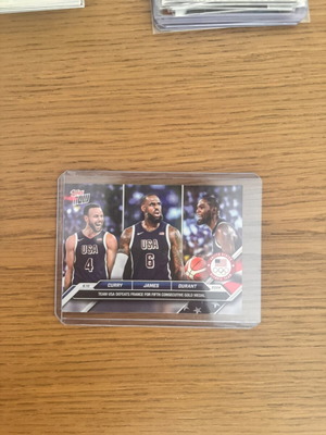 2024 Topps Now Olympic Game NBA κάρτα σαν καινούργιο
