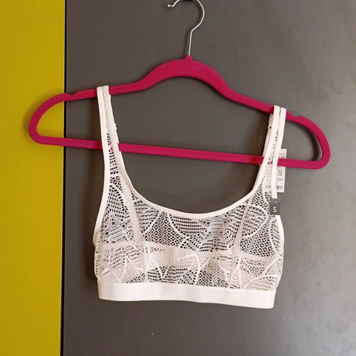 Etam women's bra size S new, white