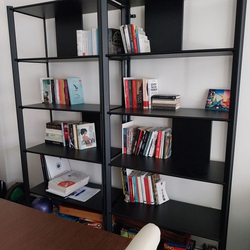 IKEA JÄTTESTA bookcase like new, 195×160×40 cm