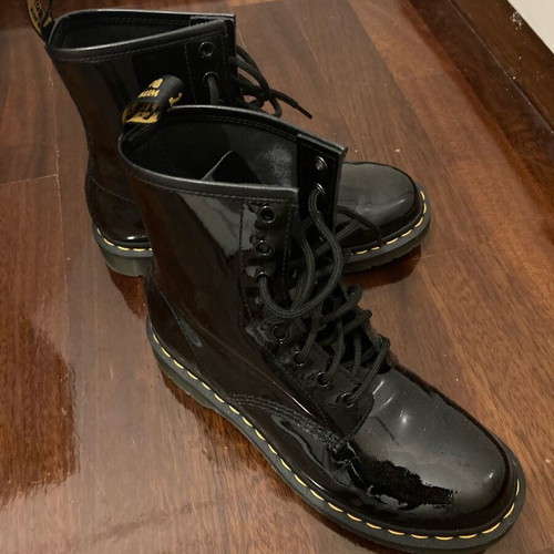 Dr Martens μποτάκια 1460W μαύρα σαν καινούργια no 39 αδιάβροχα