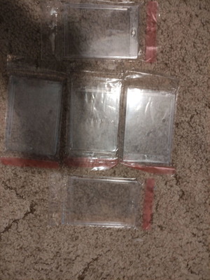Magnetic card holders pack of 5 new