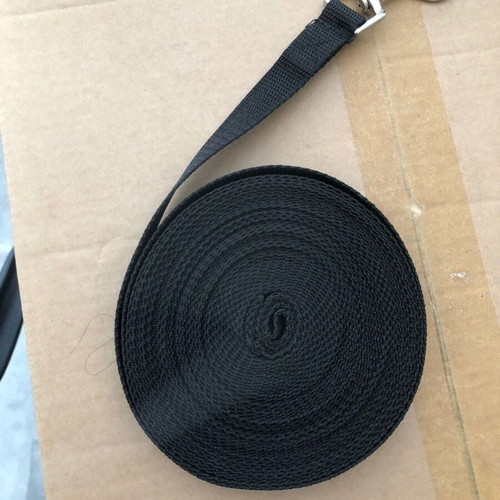 Dog Leash 10m x 2.5cm Black new