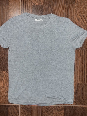 T-shirt gray Small used, simple design