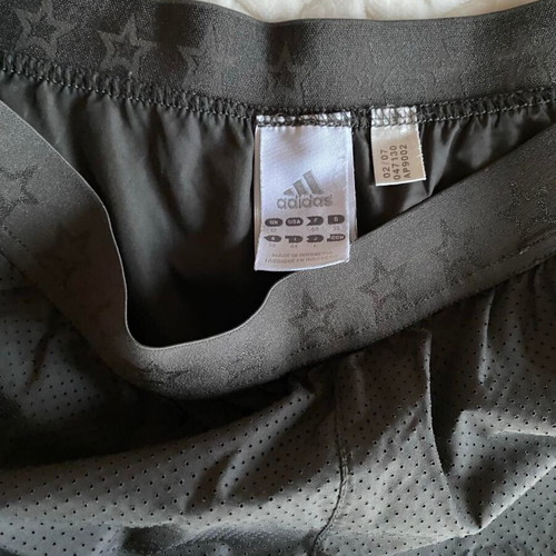 Adidas women's sports shorts used, size M, olive color