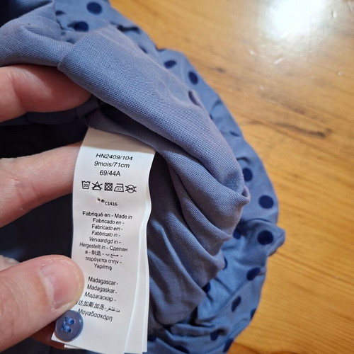 Orchestra baby dress new spring for 9 months