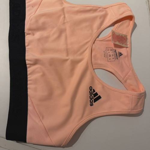 Adidas Performance Alphaskin Sport Bra, salmon