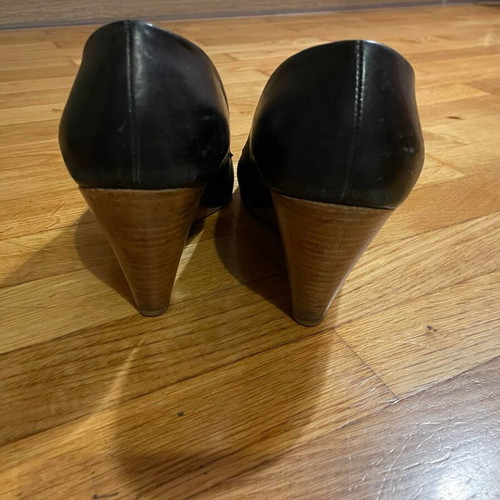 Walter Steiger black pumps used, size 38