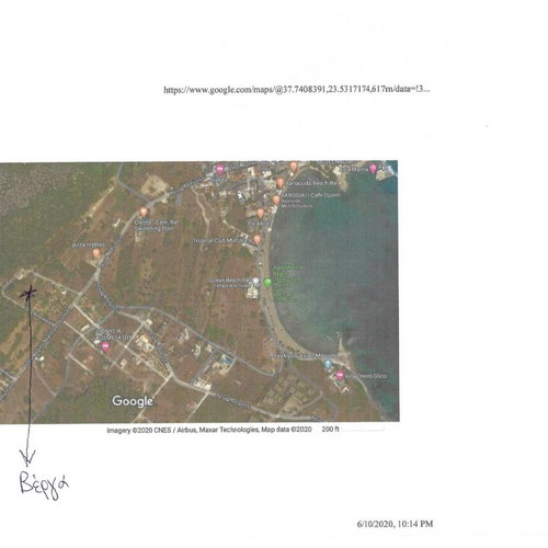 Plot of land in Aegina, Vergas, Agia Marina, 5004 m² buildable