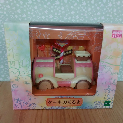 Sylvanian Families Fairy Cake Car new, very rare from Japan