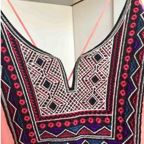 Alilia one-piece with woven bust, size Small