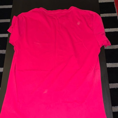Calvin Klein Jeans short-sleeve shirt like new, red pink XL