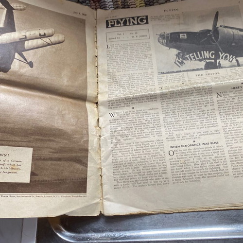 Flying magazine used, July 9 1938, aviation history