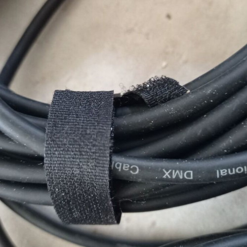 Set of 18 professional DMX cables 110 Ohm, various lengths
