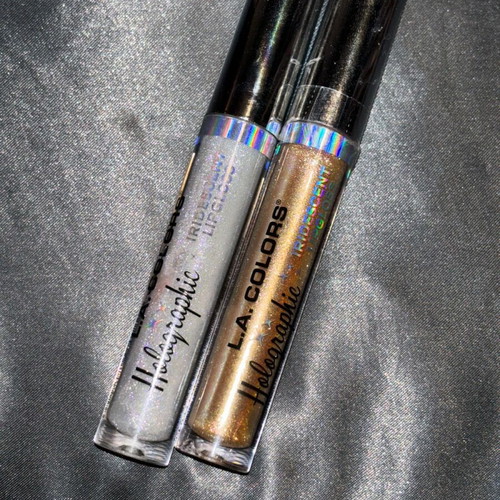 L.A. Colors Lipgloss new with glitter, set of 2