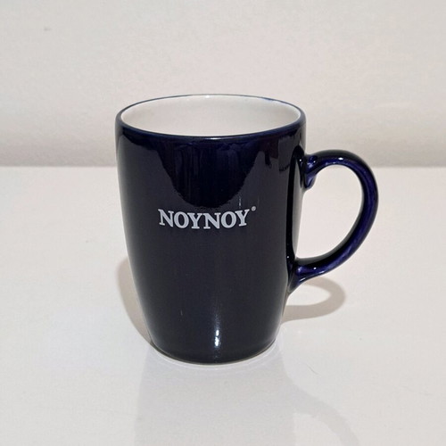NOYNOY Collectible Porcelain Blue Mug New